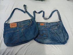 CR10834 Upcycled Levi’s Bags