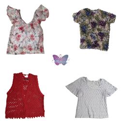 Y2K Fairycore & Boho Tops Bundle (SV-118)