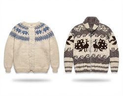 (FV-2435)Vintage Nordic Knitwear Mix | Chunky Wint..