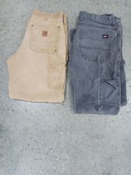 Carhartt and Dickies Jeans