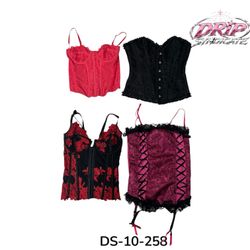 Women's Lace Bustier Corset Tops (DS-10-258)