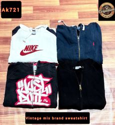 Vintage mix brand sweatshirt ak721