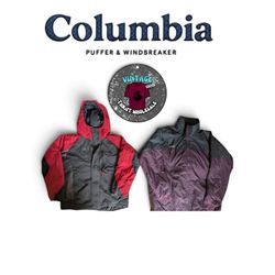 Columbia jackets (puffers & windbreakers)