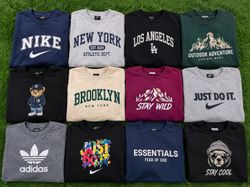 Mixed lot Printed Sweatshirts – Assorted Colours &..