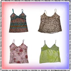 Upcycled Mesh Cami