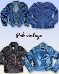 Denim zipper jacket 20 pieces
