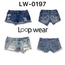 Y2K Britney Era Denim Mini Shorts