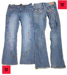 DESIGNER FLARED JEANS BRAND'S INCLUDED WILLI SMITH..