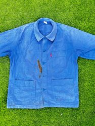 French work wear chore jackets rare and vintage pc..