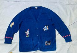 D#343 Disney Unique Vintage Mickey Sweaters Knitwe..
