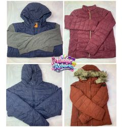 Y2K Vintage Puffer & Quilted Jacket Bundle | VRJ-0..