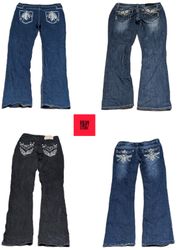 Code #006 Salvage Platinum Plush Bootcut Jeans