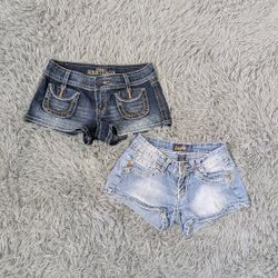 **#Y2K Low & Mid Rise Micro Shorts
