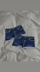 Upcycled Y2K Denim Sexy Shorts