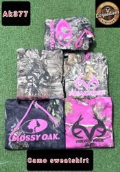 Camo sweatshirt ak377