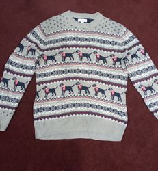 Christmas printed sweater