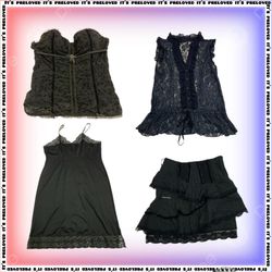 Gothic Romance Edit - tops, dresses, skirts (SS-28..