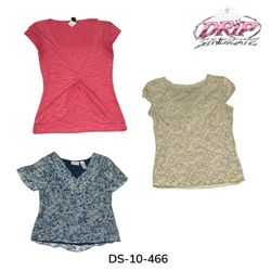 Women's Short Sleeve Blouses Selection (DS-10-466)