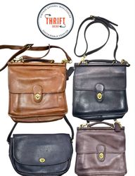 Premium Coach Vintage Leather Bags LX536