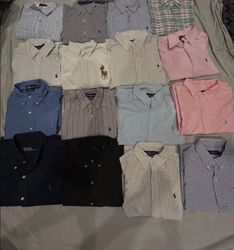 Polo Ralph Lauren Cotton Button_Up Shirts ✨