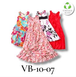 VB-10-07 Y2k Coquette Mesh Dresses 9 pieces