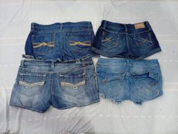 CR10644 Y2K Mini Denim Shorts