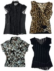 Y2K Trashy Glam Night Out Tops: TT-320