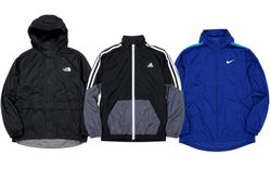 Windbreakers TNF, Nike, Adidas 5 PCS