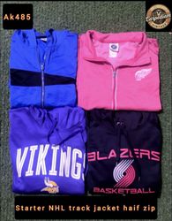 Starter NHL track jacket haif zip ak485