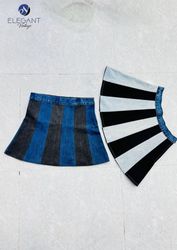 UPCYCLED Denim Skirts - EVR0616