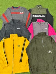 vintage fleece jacket mix brand