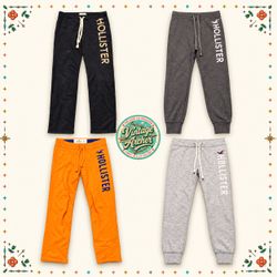 Retro Hollister Y2K Varsity Joggers & Sweatpants M..