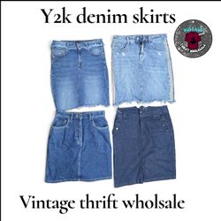 Y2K Denim skirts