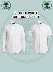 Polo RL White Button down Shirt