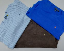 Ralph Lauren Sweaters – Cable Knit, 1/4 Zip, Round..
