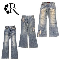 Y2K Unique Girl Denim Jeans RW-2504