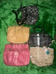 Coach hand bag