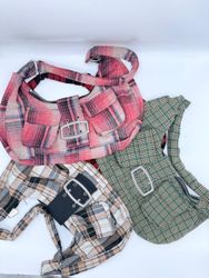 UPCYCLED TARTAN BAG
