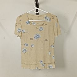 Y2K BLOUSES (BROWN) - BUNDLE 16