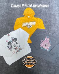 🔴 Sweat-shirts imprimés vintage - (27/10)