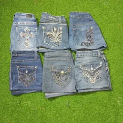 LOVE INDIGO AND OTHER BRAND MINI MICRO SKIRT (C 38..