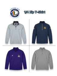 Mix Brand 1/4 Zip T-Shirt