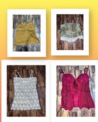 Y2K camisole halter neck fairy core mix