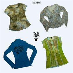 Y2k Oceanic Vibe Mix Tops (AA-1313)
