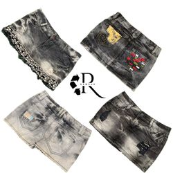 Y2K Paris Hilton Era Girl Denim Mini Skirt RW-2233
