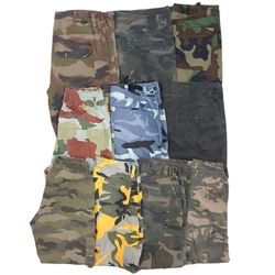 Vintage Camouflage Track Pants