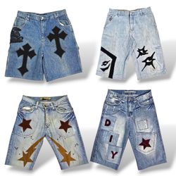 UPCYCLED JORTS