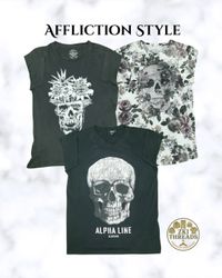 Affliction Style T-Shirts (ZKI-171)