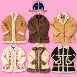 Vintage y2k Afghan coats and vest