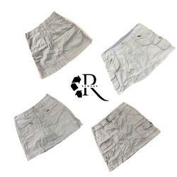 Y2K Unique Cargo Mini Skirt RW-2356